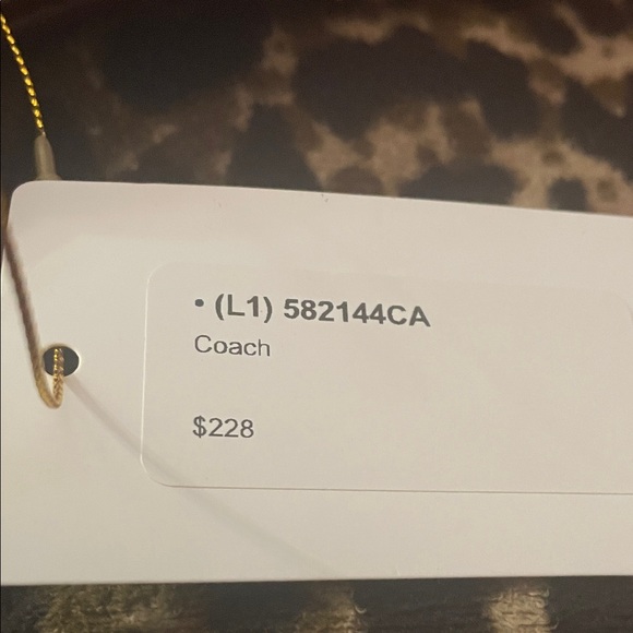 New Coach light pink Suede Shoulder Bag - Picture 8 of 9